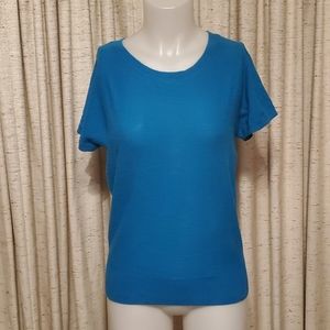 LOFT Cap Sleeve Knit Top